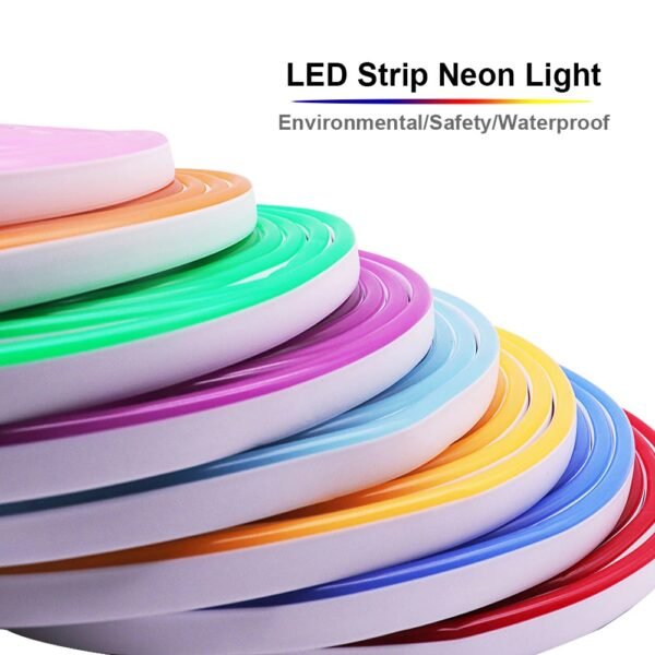 RGB Neon LED Strip 5M - Image 4