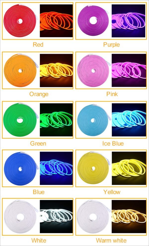 RGB Neon LED Strip 5M - Image 2